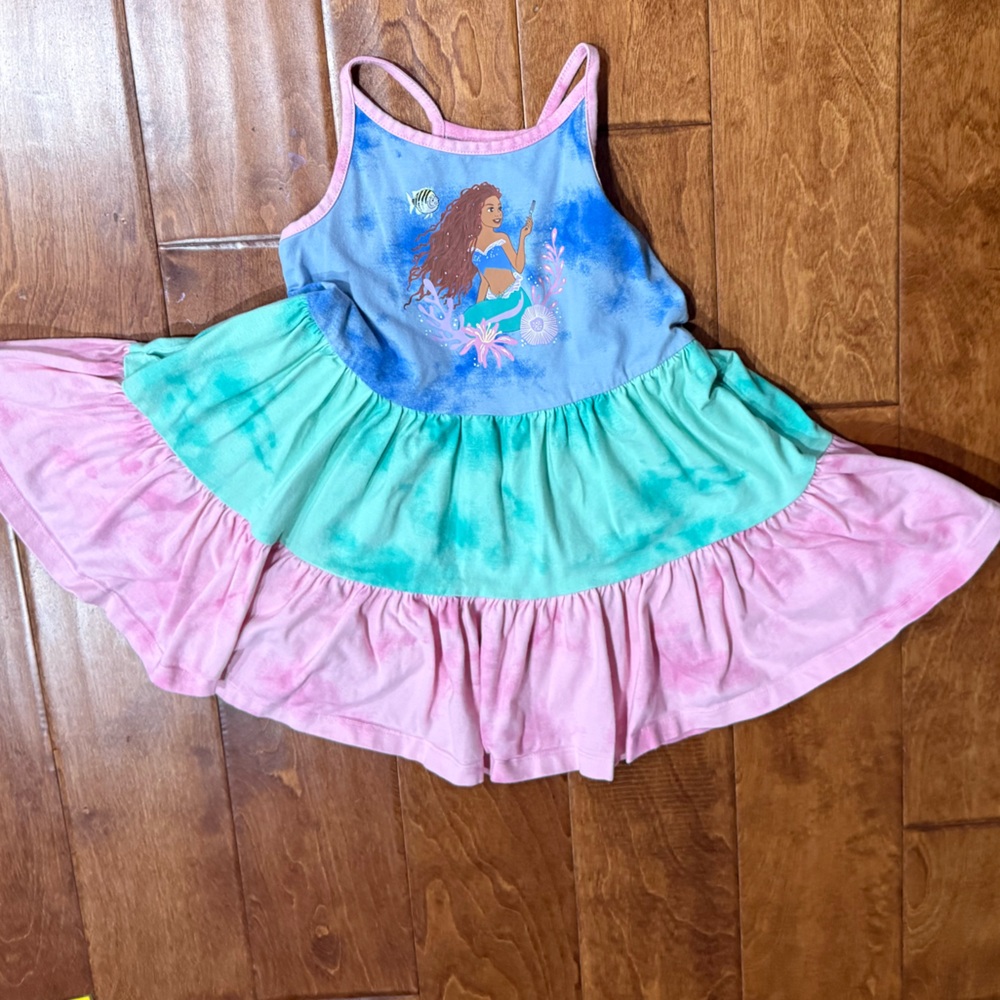 Size 4 Little Mermaid Ruffle Dress